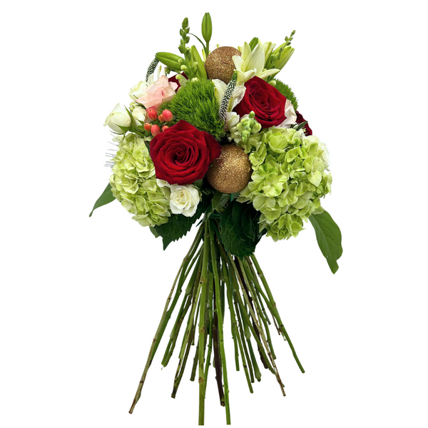 Merry & Bright Fresh Flower Hand-Tied Bouquet®