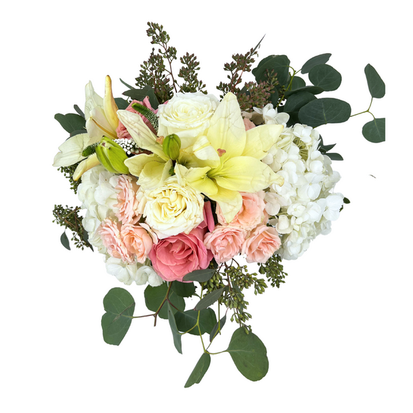 Pretty in Pink Fresh Flower Hand-Tied Bouquet® (Only Available Feb 10th - 15th)